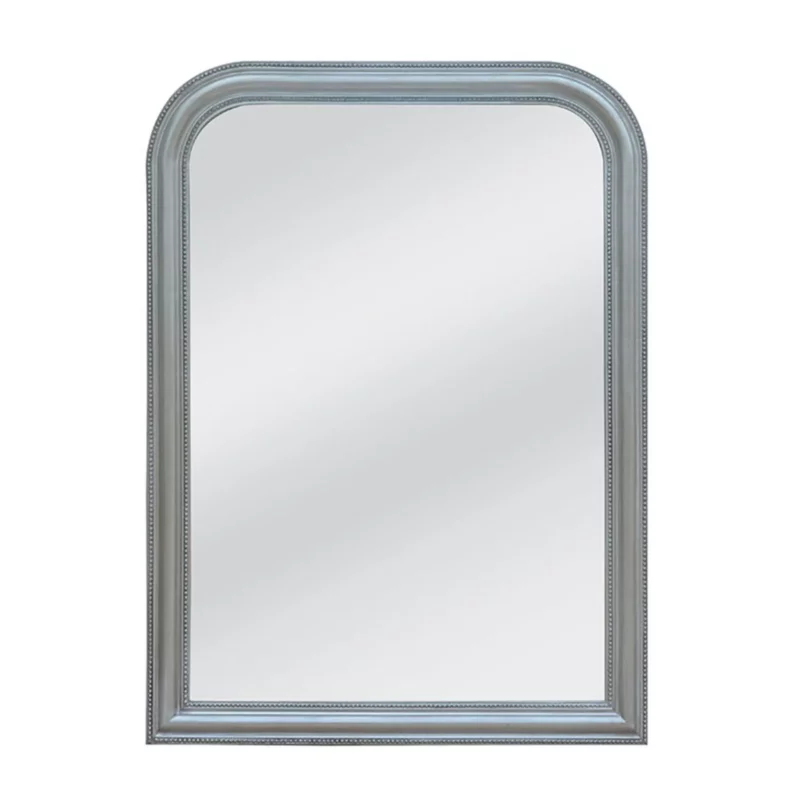 LOUIS MIRROR SILVER ANTIQUE