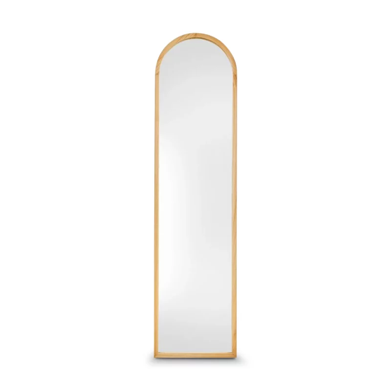 SCANDI STAND MIRROR NATURAL