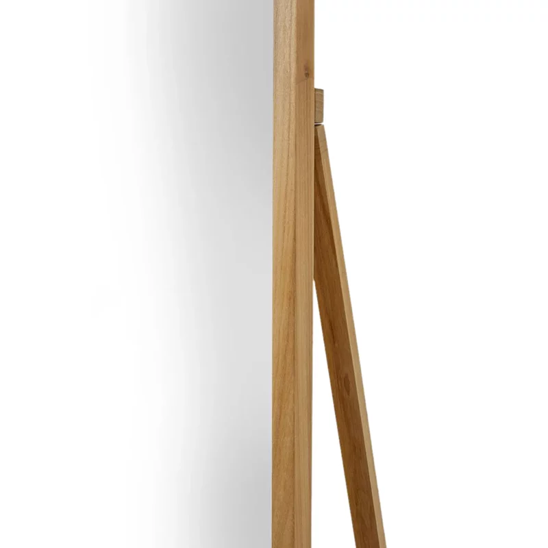 SCANDI STAND MIRROR NATURAL