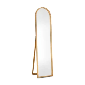 SCANDI STAND MIRROR NATURAL