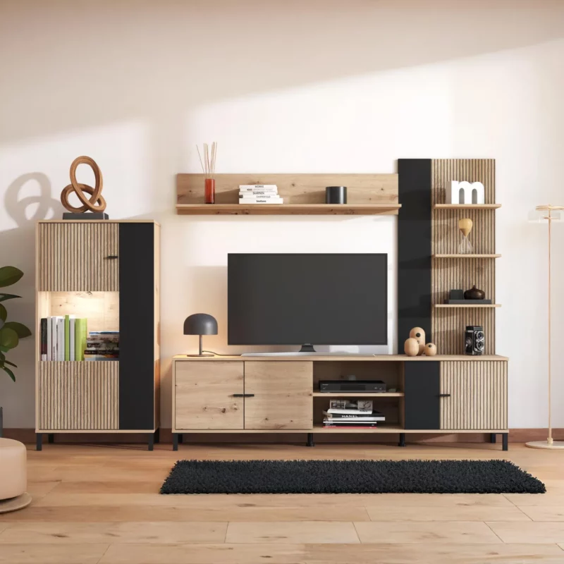 AVIGNON WALL UNIT ARTISAN OAK