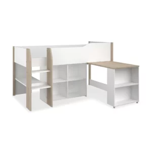 FINLAND BUNK BED WHT+JACK.OAK