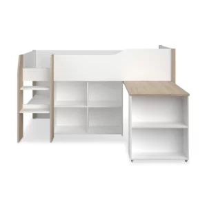 FINLAND BUNK BED WHT+JACK.OAK