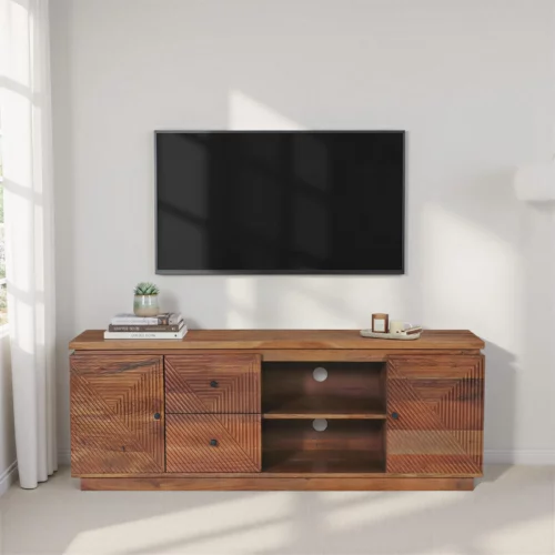 FINO Acacia Wood TV Stand