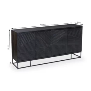 BUFFET WOOD+METAL
