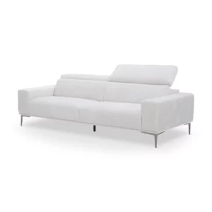 RESTUM Beige Fabric 4-Seater Sofa