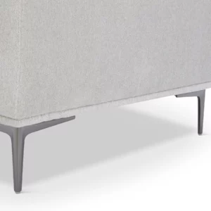 RESTUM Beige Fabric 4-Seater Sofa