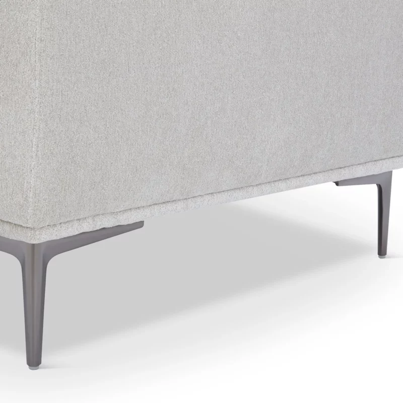 RESTUM Beige Fabric 4-Seater Sofa