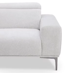 RESTUM Beige Fabric 4-Seater Sofa