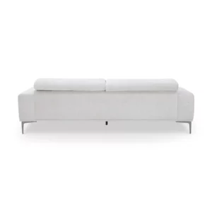 RESTUM Beige Fabric 4-Seater Sofa