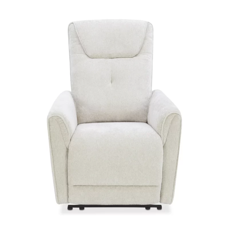 CHILLART Taupe Fabric Electric 1-Seater Recliner