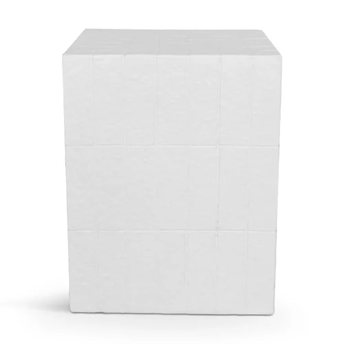 SQUARE SIDE TABLE WHITE
