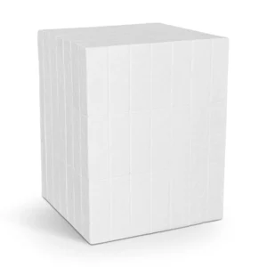 SQUARE SIDE TABLE WHITE