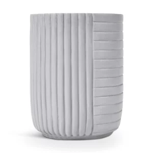 GEOMETRICAL SIDE TABLE WHITE