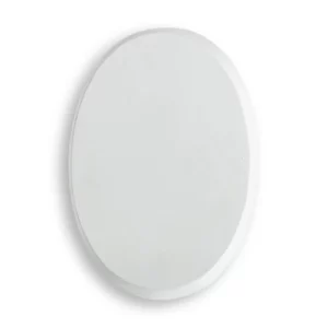 LITHOS OVAL SIDE TABLE WHITE