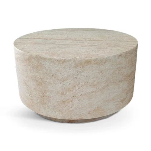 LITHOS RND COFFEE TABLE TRVRTN