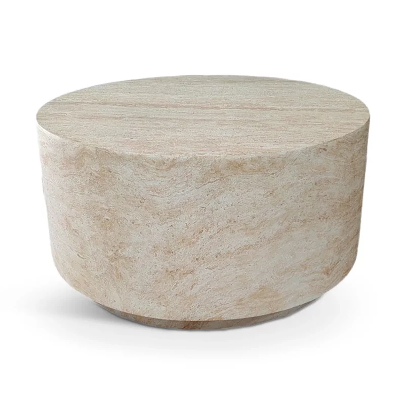 LITHOS RND COFFEE TABLE TRVRTN