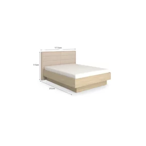 ARBELA BED 5.5FT LIGHT PORT OA