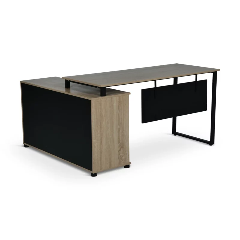 OZ-3837-SONOMAWHT-2 Office Desk Sonoma