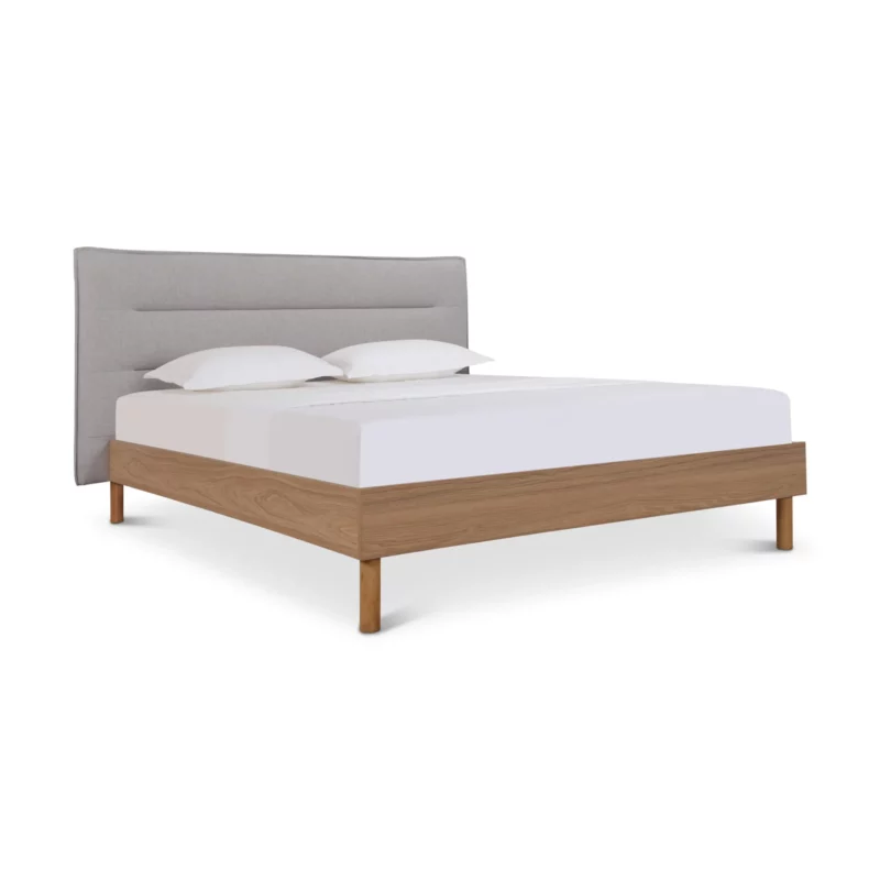 5.5FT BED LGRY NEVE80+SNM WOOD