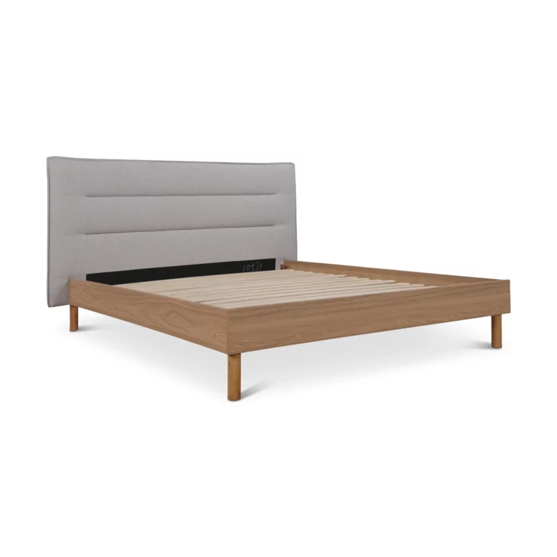 5.5FT BED LGRY NEVE80+SNM WOOD