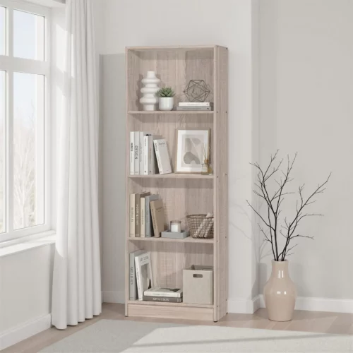 MOKKIE Dark Oak Bookcase