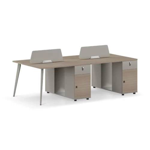 OFFICE TABLE 4-SEATER BEIGE