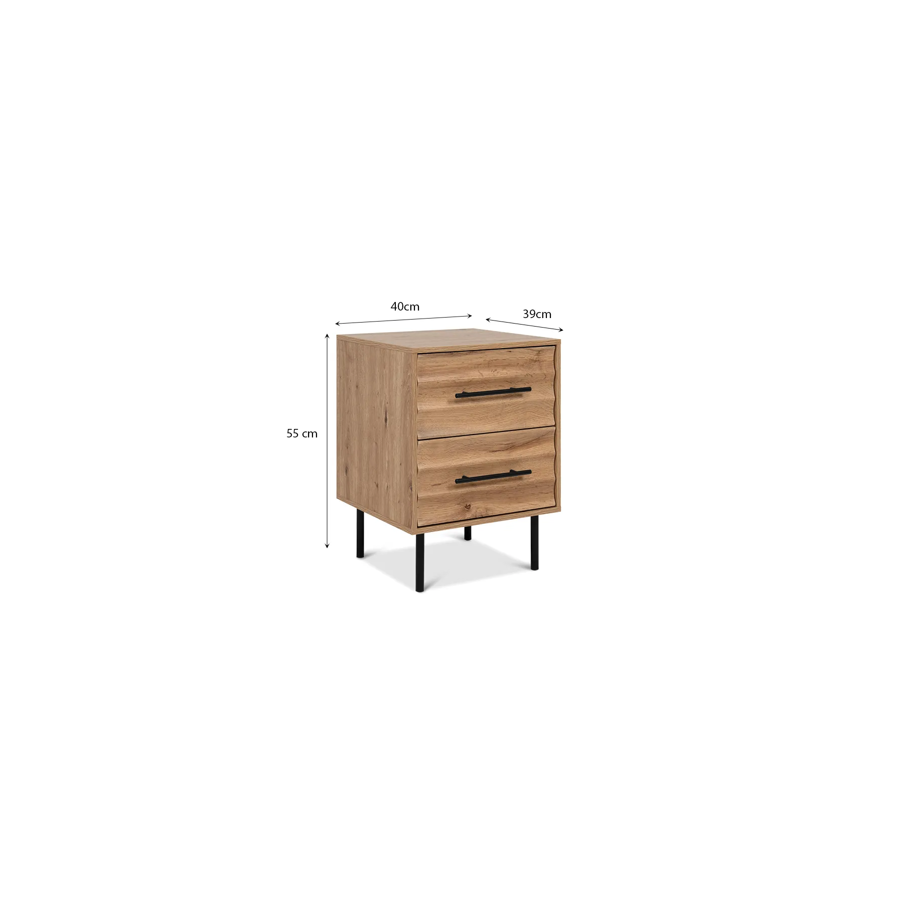 FALUN Artisan Oak Nightstand