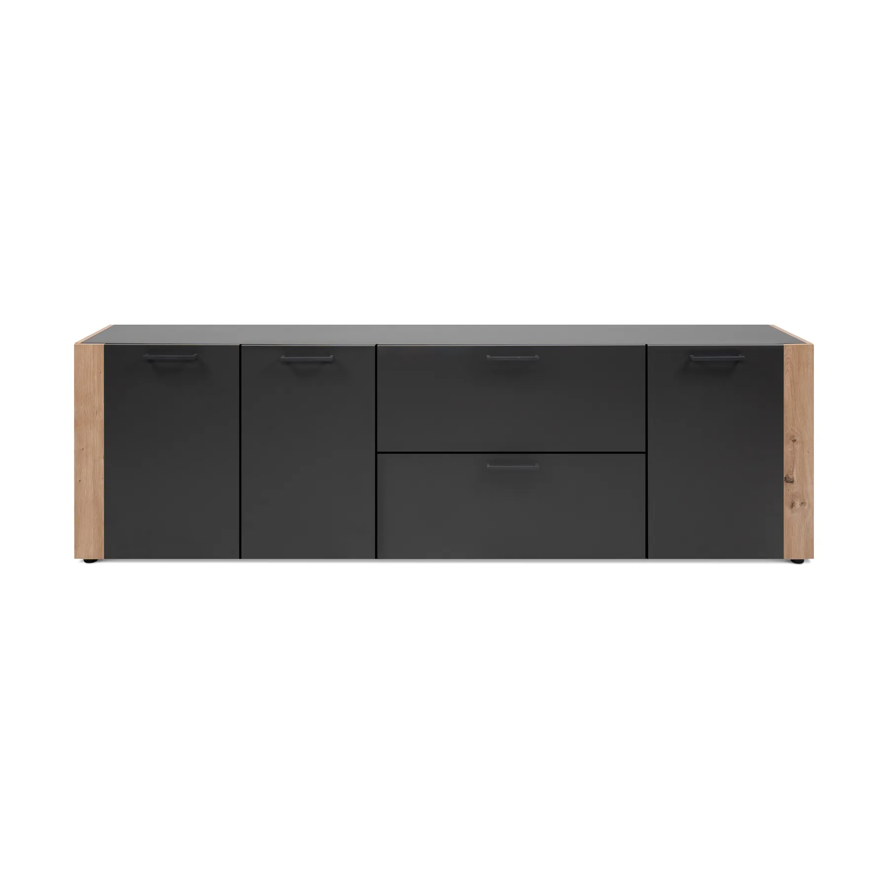 CENTO Anthracite and Artisan Oak TV Stand