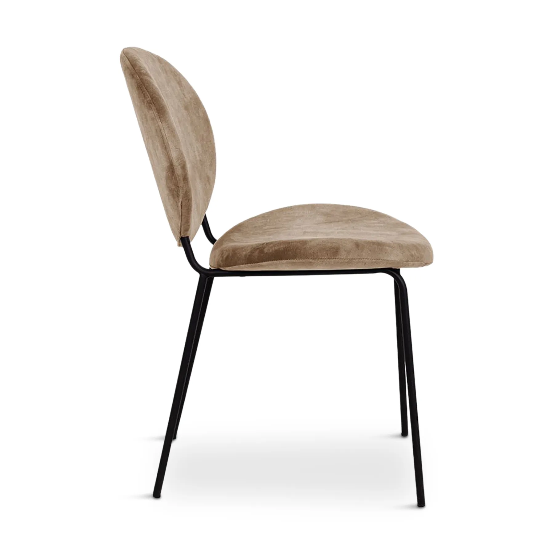 BEETLE Dining Chair Gold Velvet