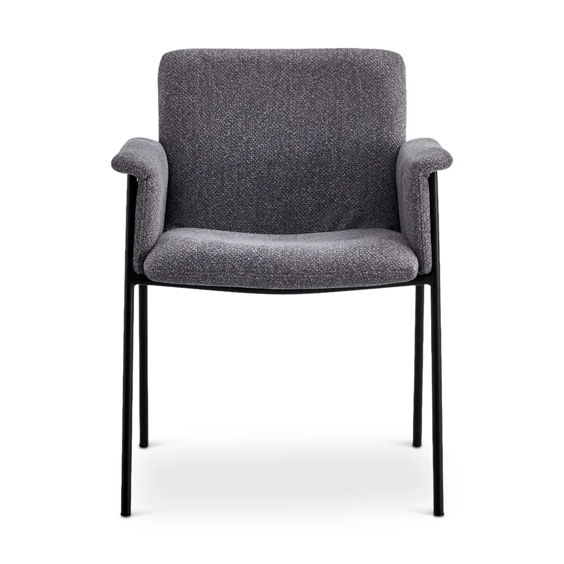 JAPO Dining Chair Grey Fabric