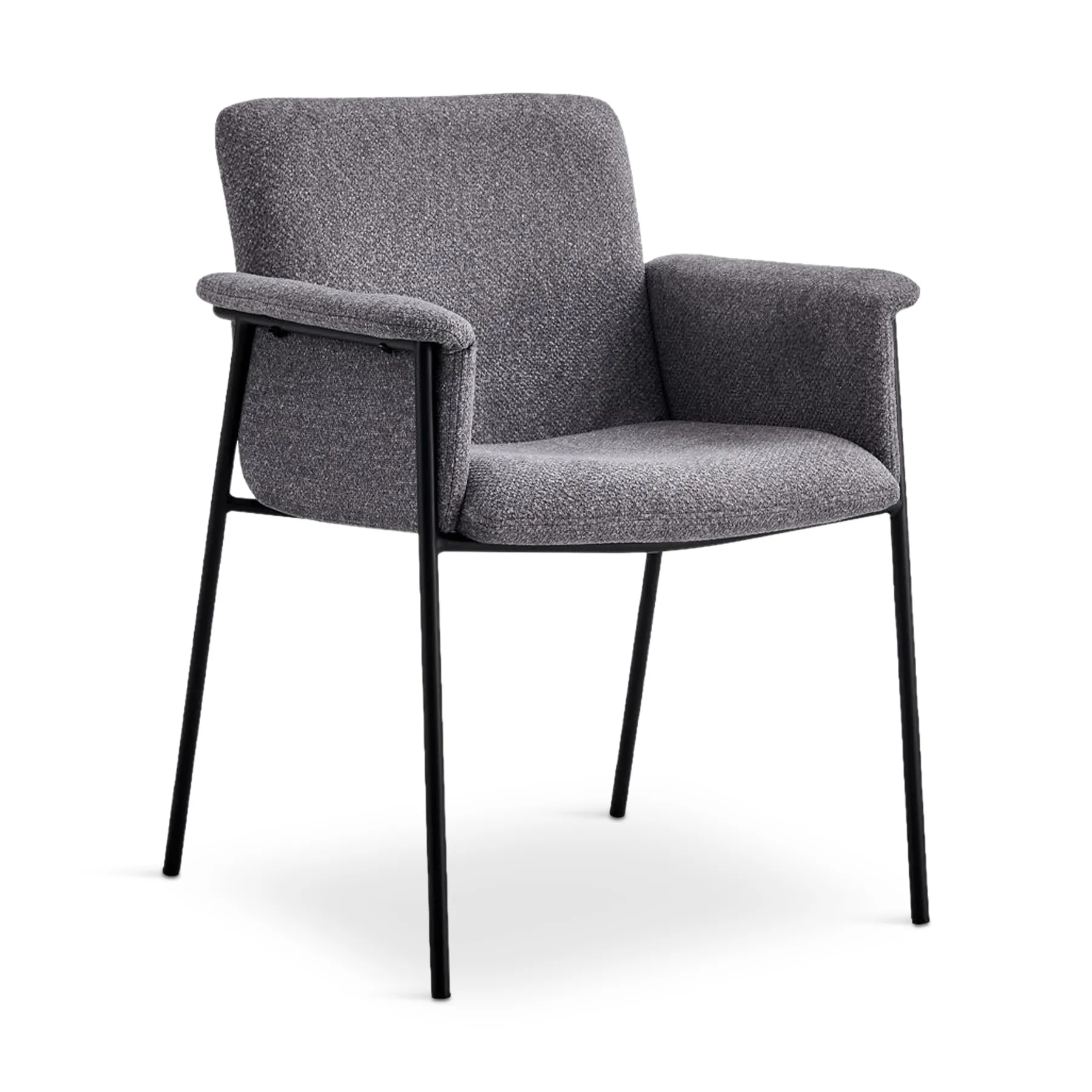 JAPO Dining Chair Grey Fabric
