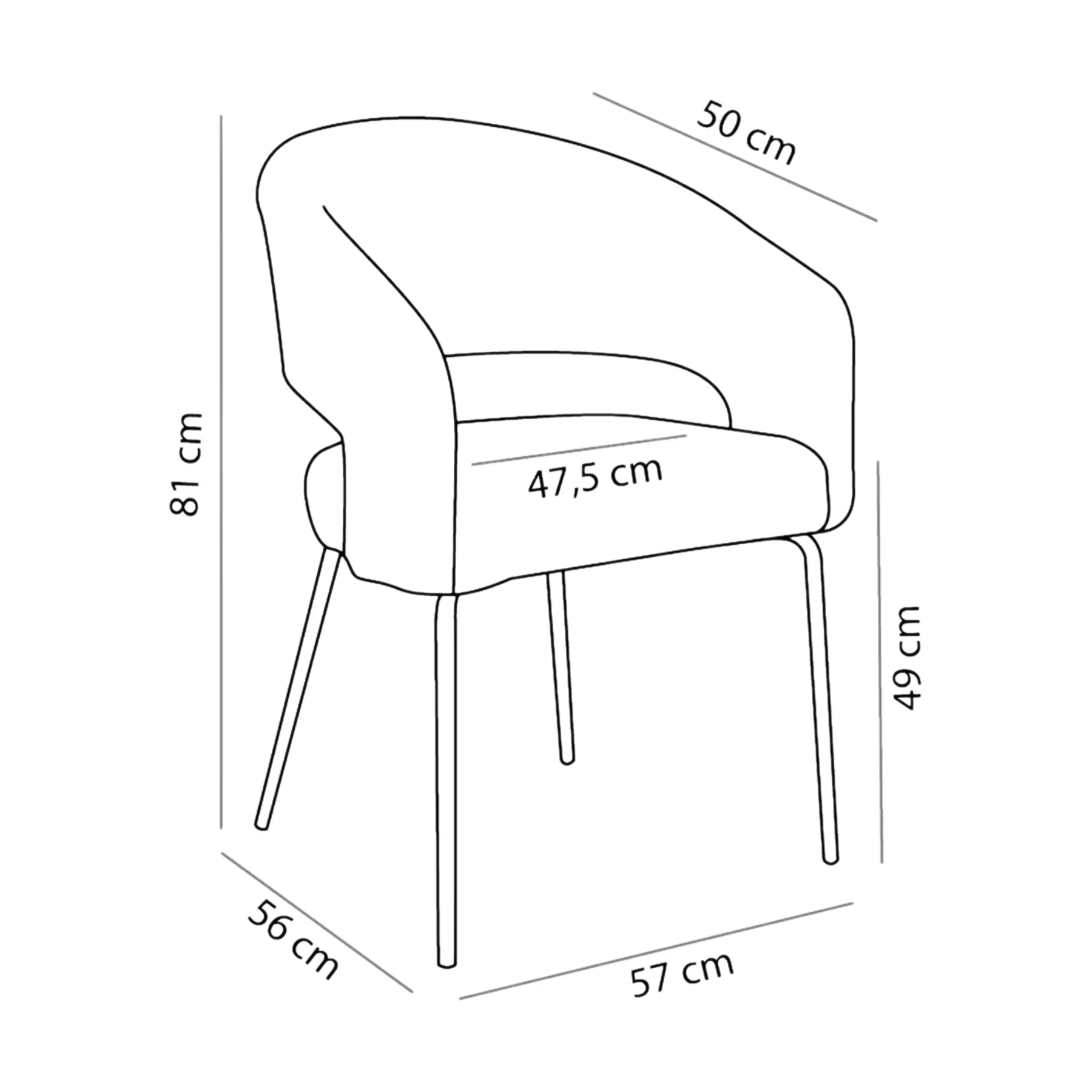 ABRAZO Dining Chair