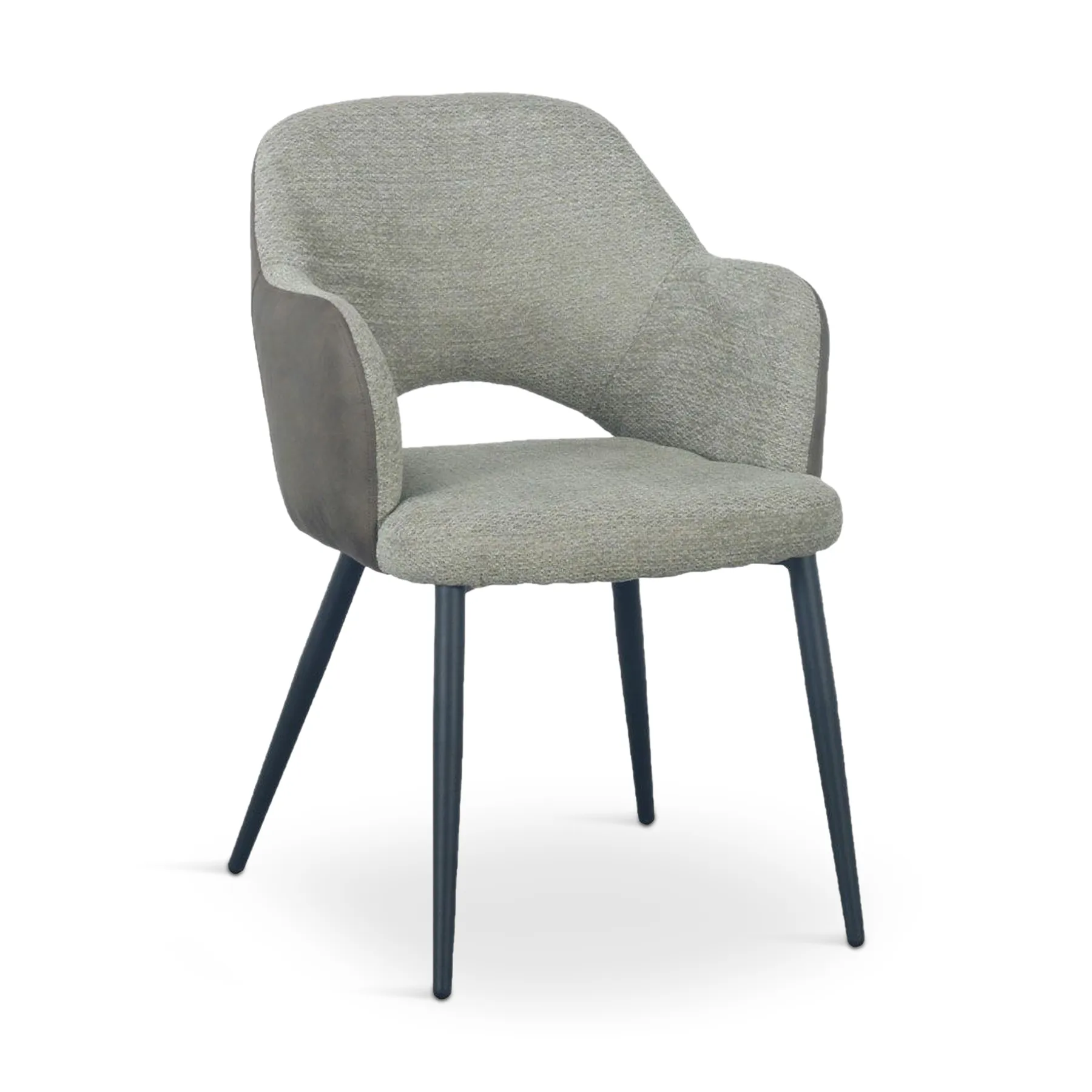 ASCOT Dining Chair Grey Fabric
