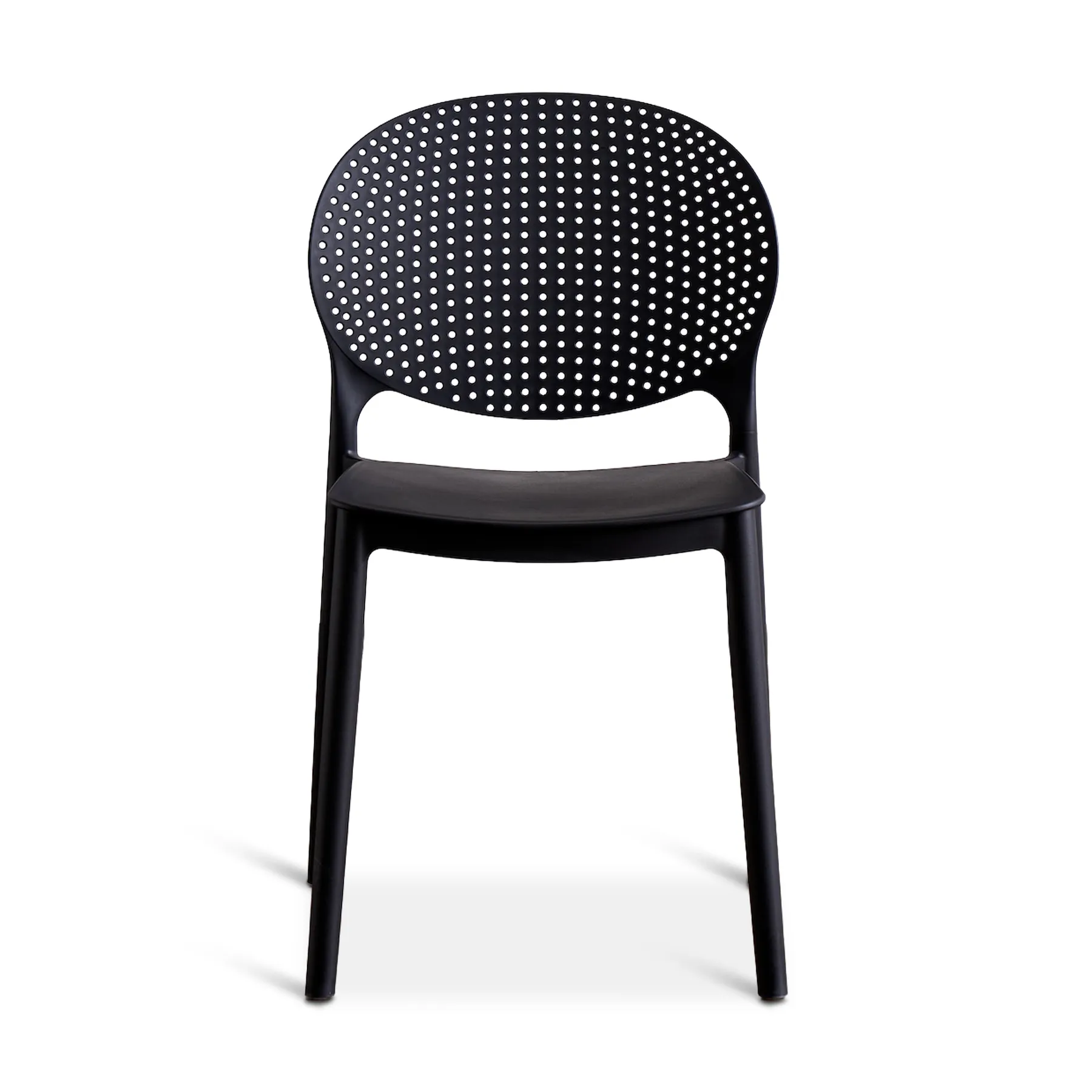 8161-UV-BLACK-2 PALMIC Plastic Chair