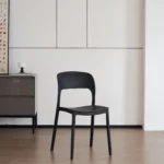 8163-UV-BLACK-6 Hamlito Plastic Chair