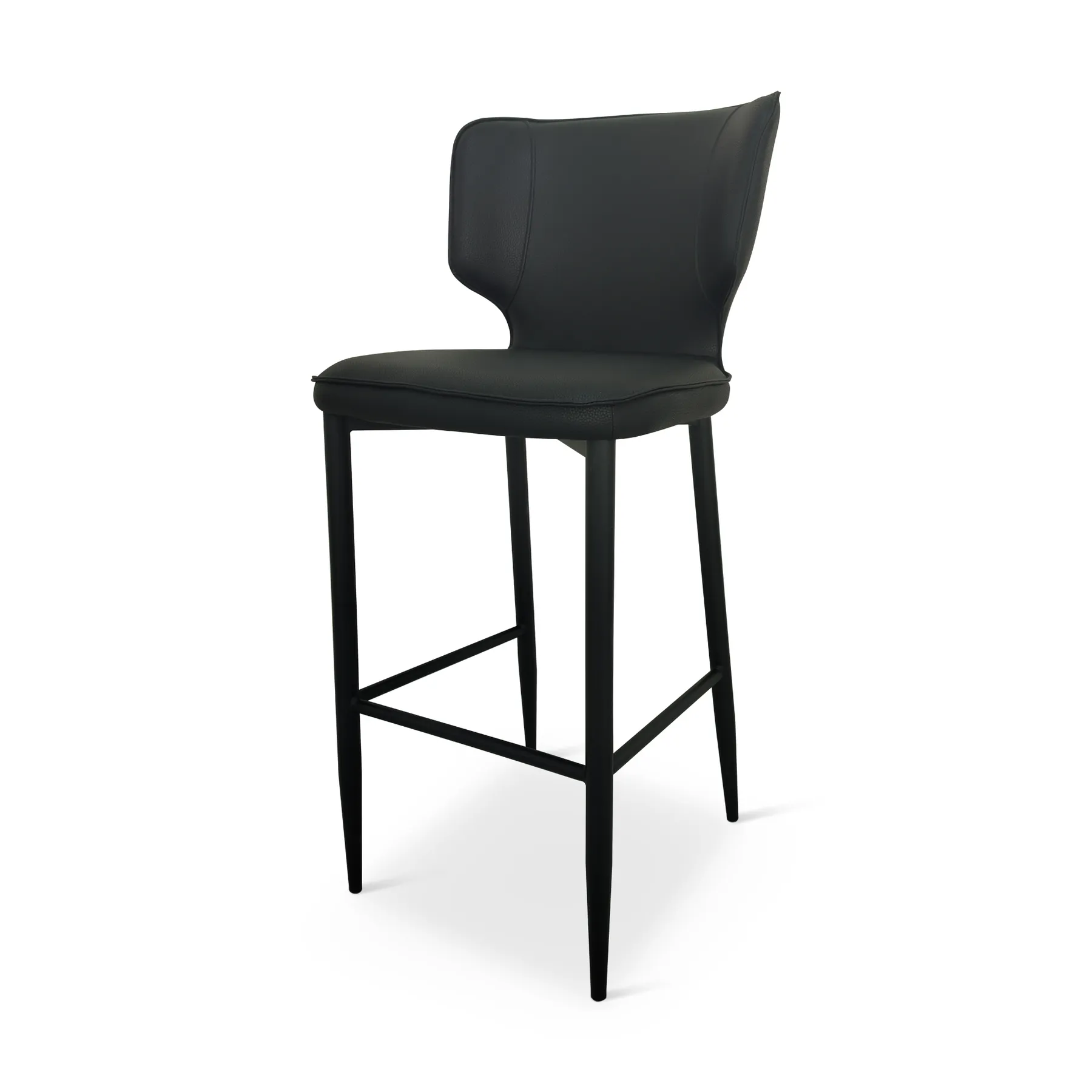 BAR STOOL BLACK PU