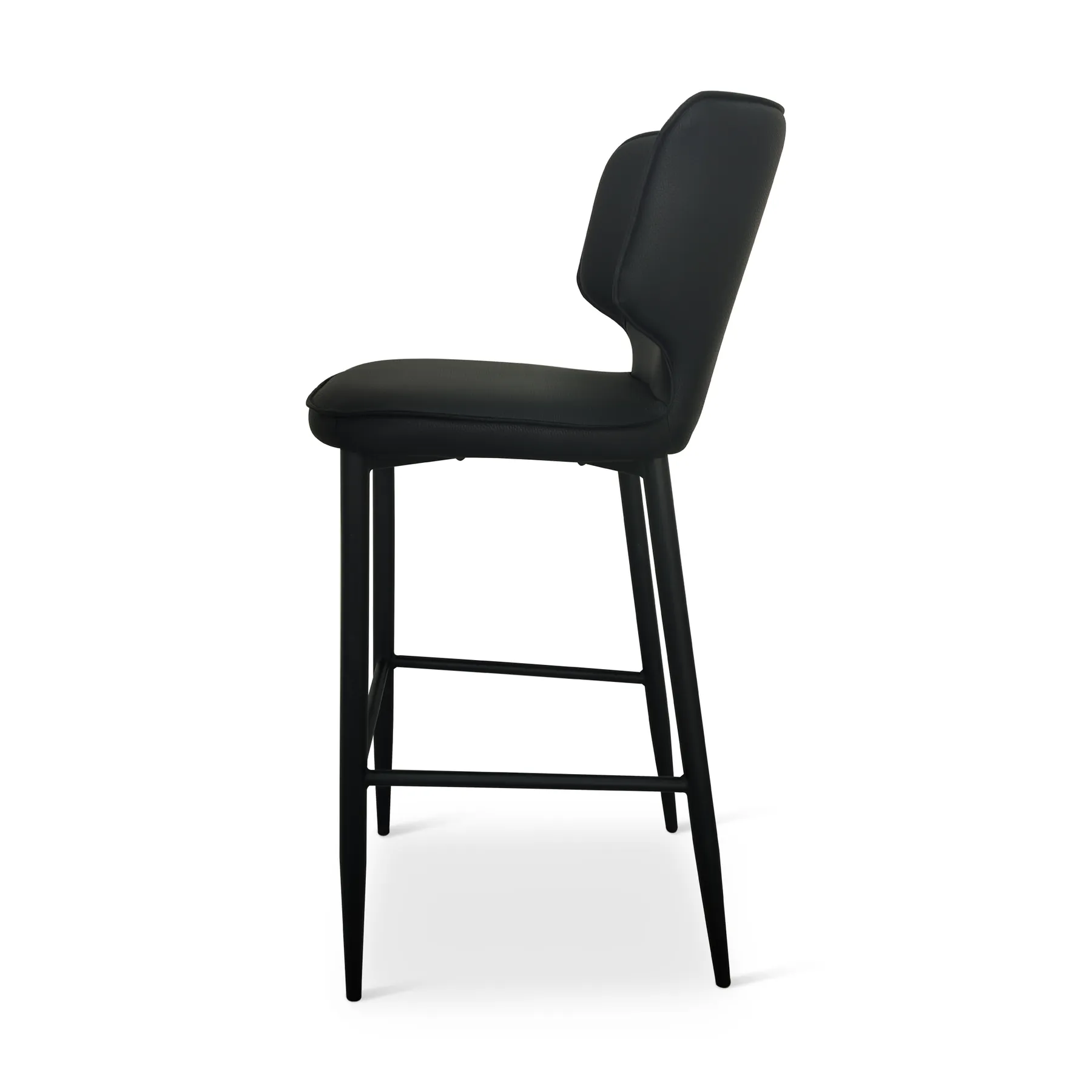 BAR STOOL BLACK PU