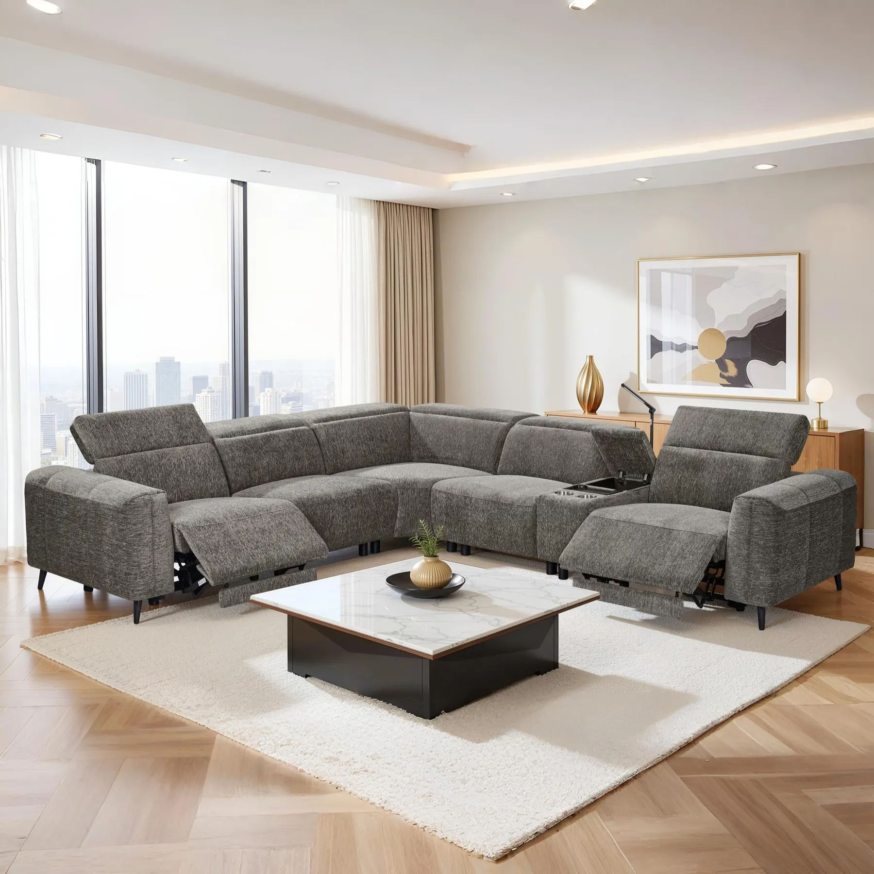 SERBELE Recliner Corner