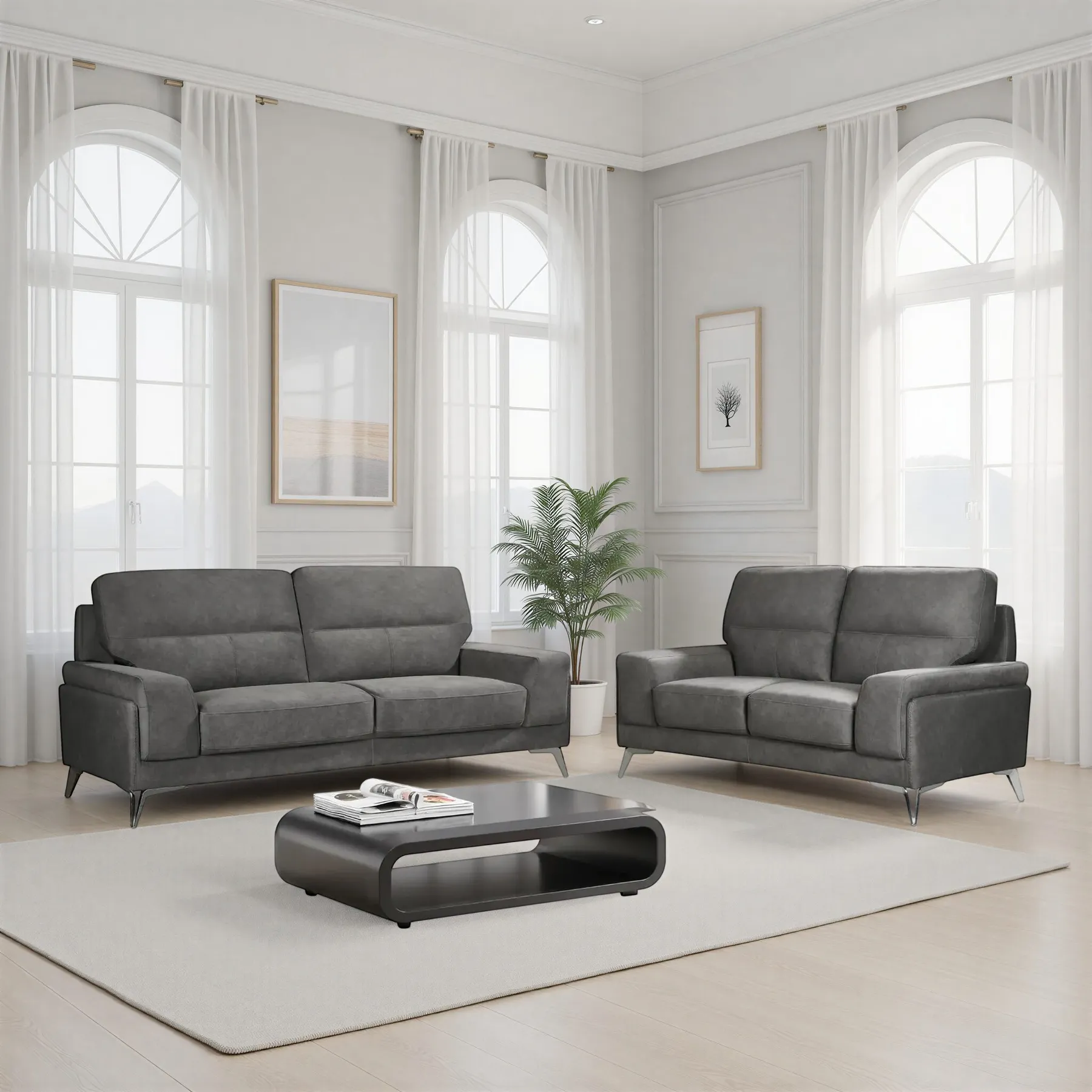 BC9857-32-RIELLY455-1 LENTO Sofa Set
