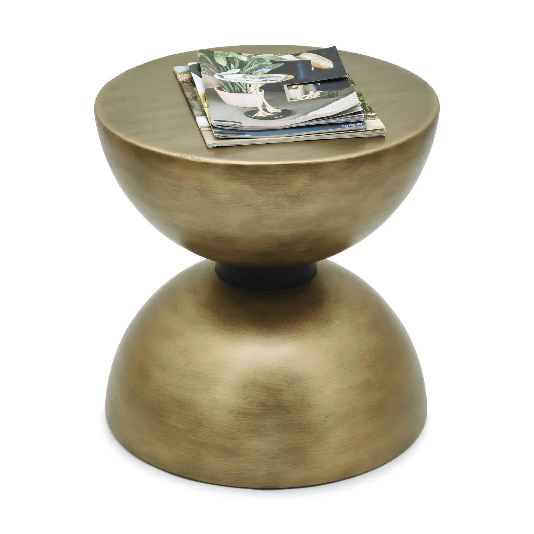 SIDE TABLE GOLD IRON