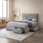 FABRLUX Storage Bed