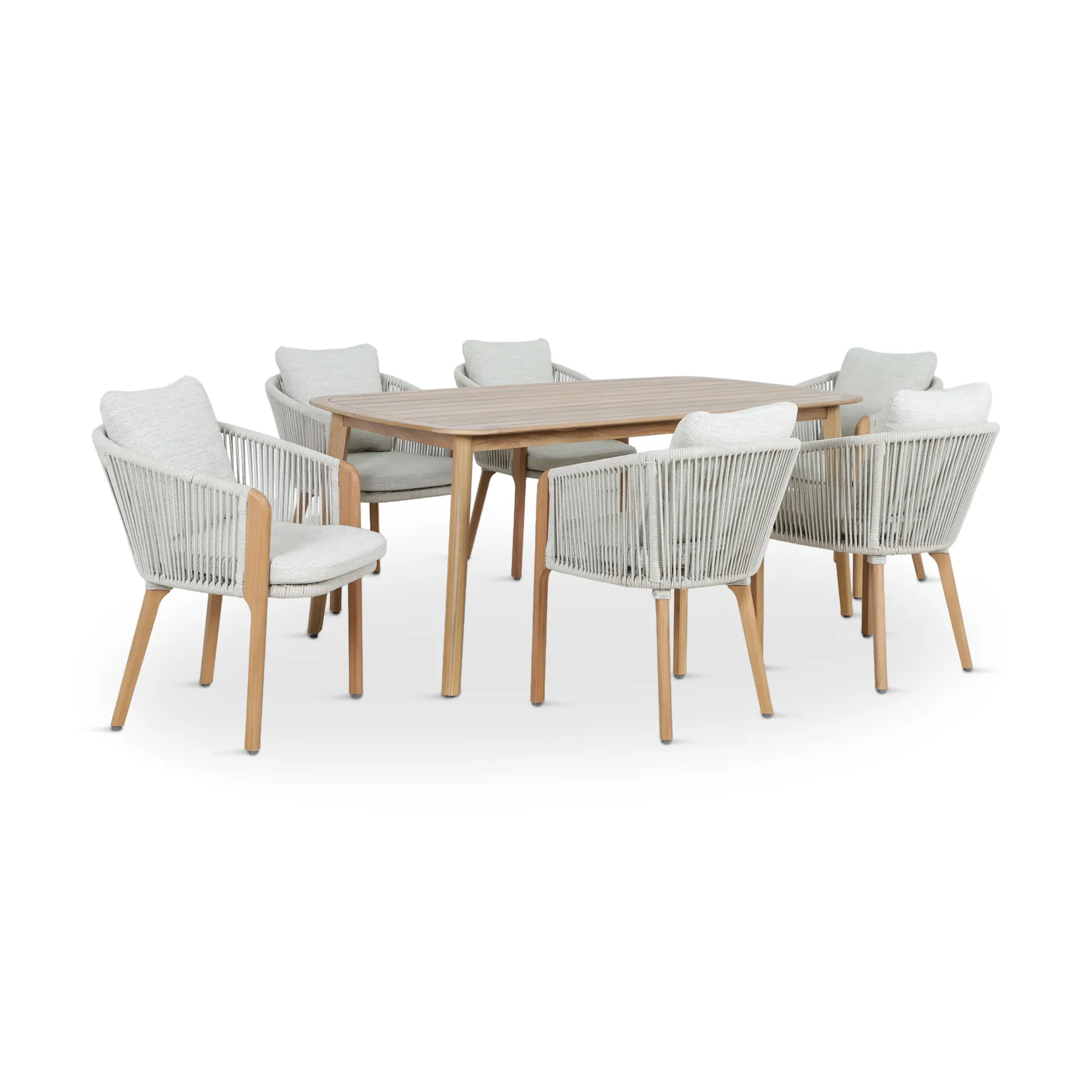 OUTDOOR DNG SET 1+6 NATURAL