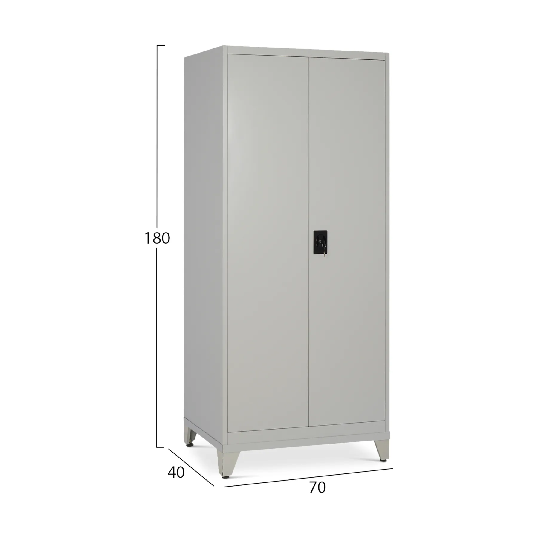 HRONDA CABINET 2DR L.GREY