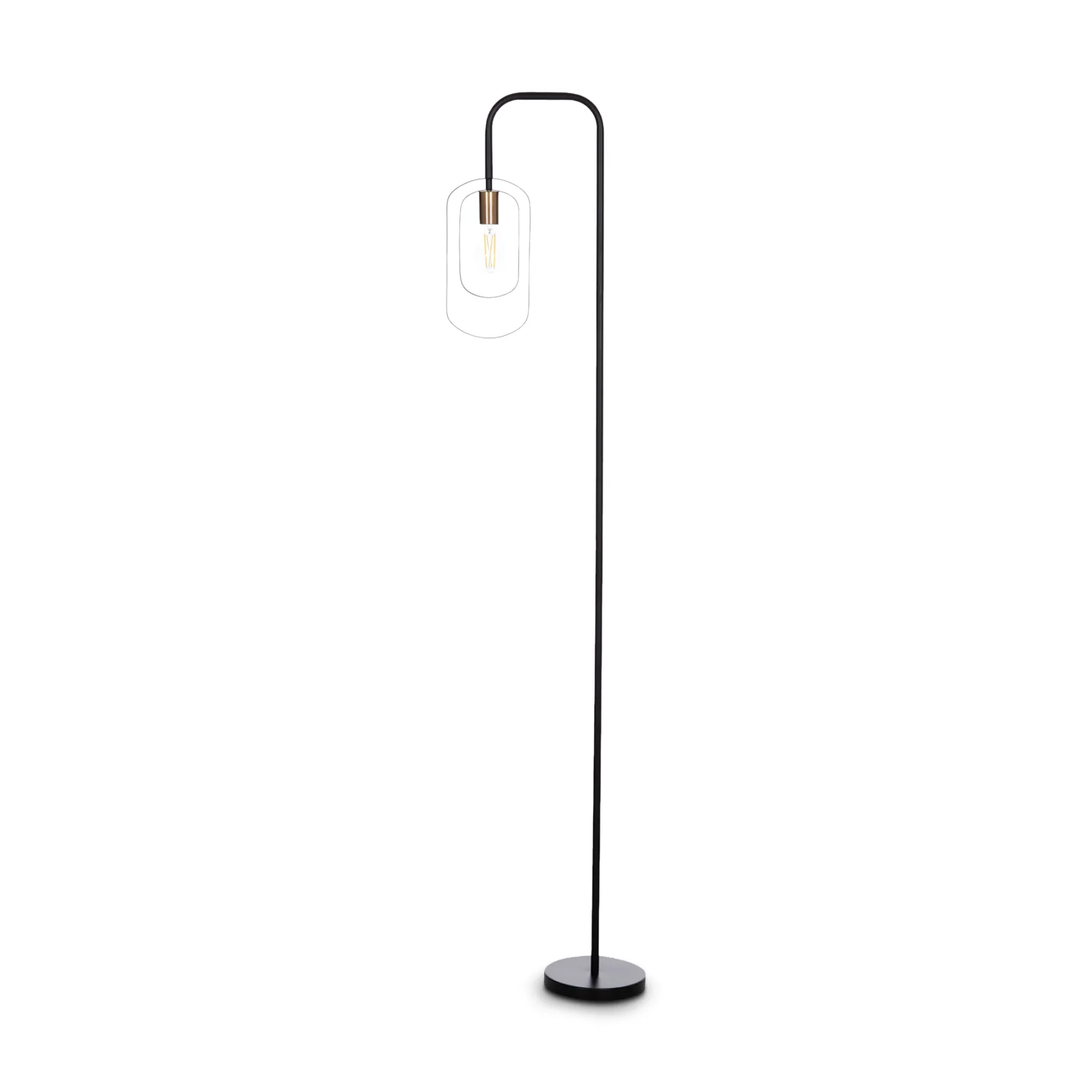 BIUT FLOOR LAMP BLACK H169