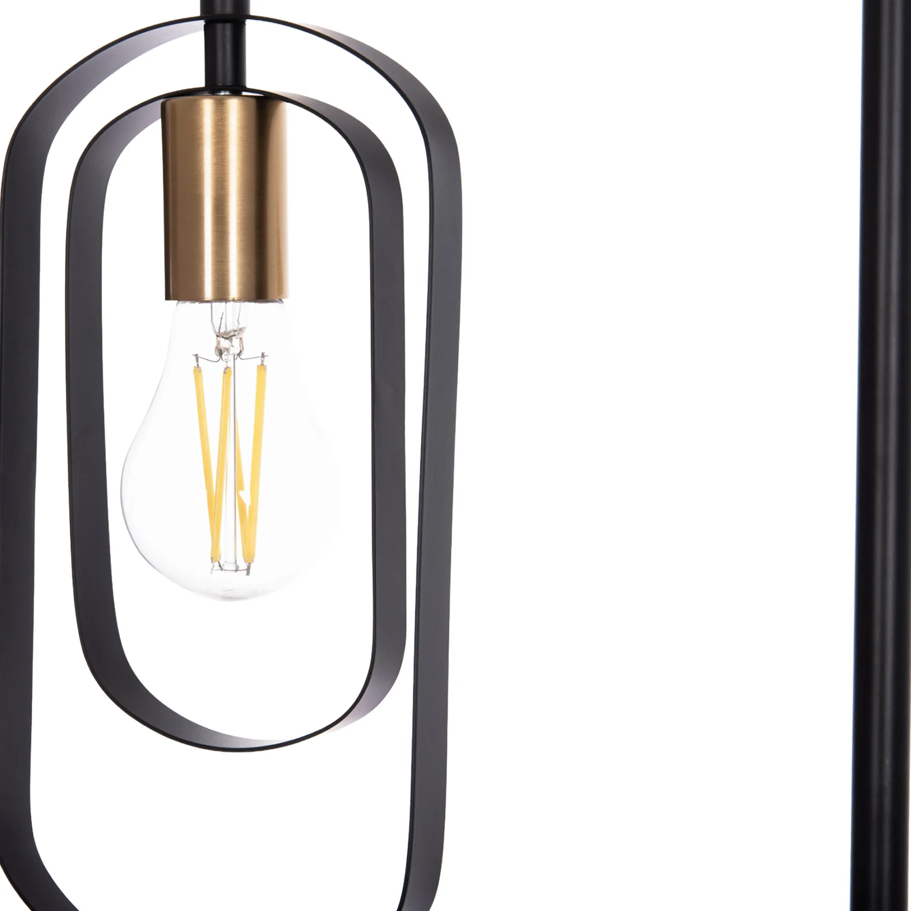 BIUT FLOOR LAMP BLACK H169