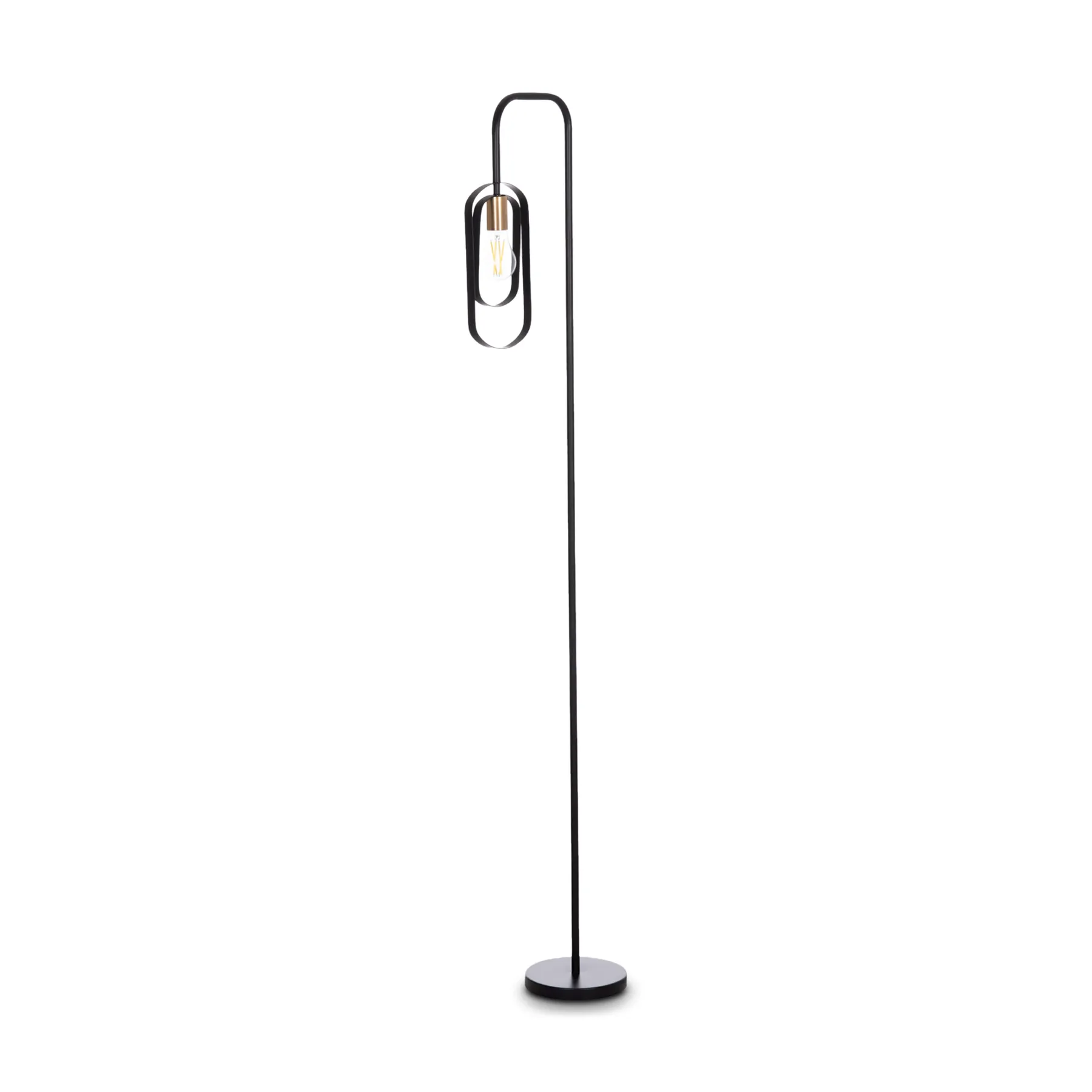 BIUT FLOOR LAMP BLACK H169