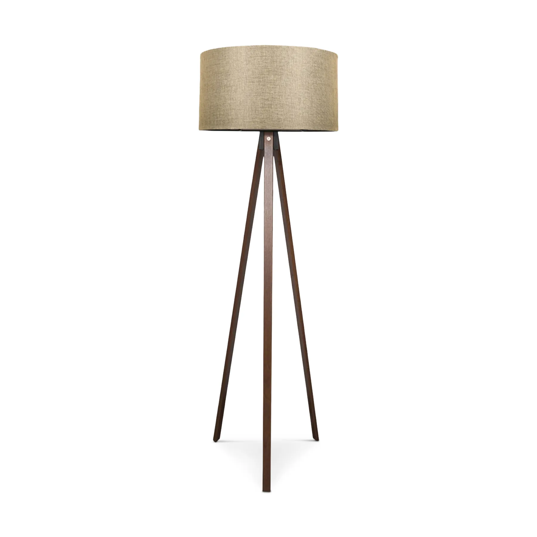 HM7578.03-5127837 CRUZ FLOOR LAMP BEIGE+WALNUT