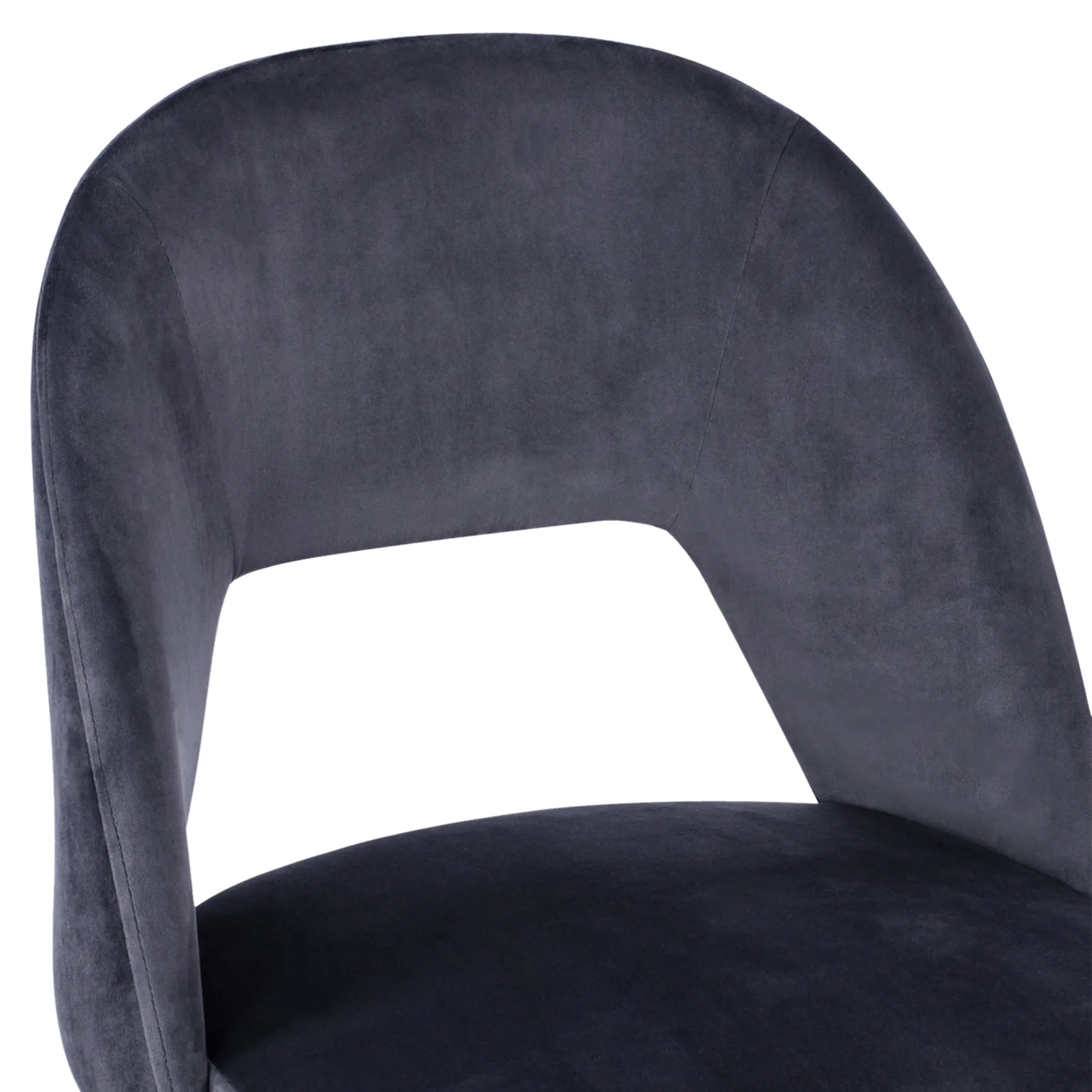 HARPER BARSTOOL GREY VELVET