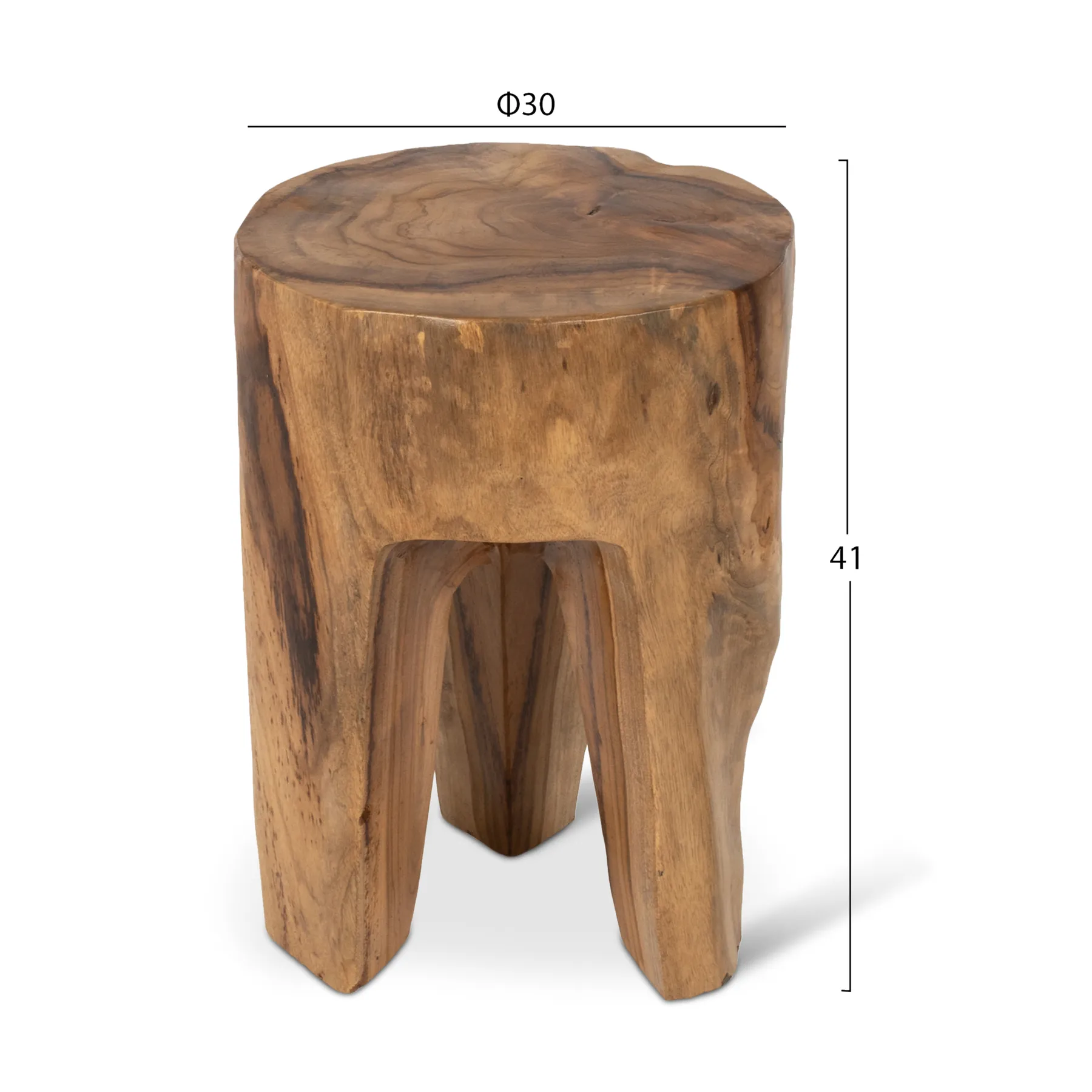 HM9349-0533899-1 CARPICE Natural Wood Coffee Table